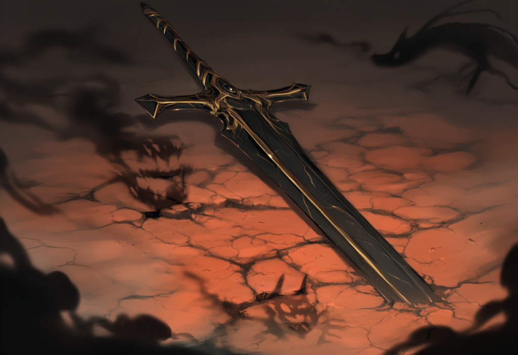 黒い刃の刀ネメシス