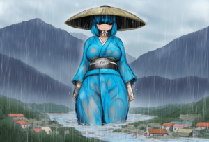 雨の神は超巨大